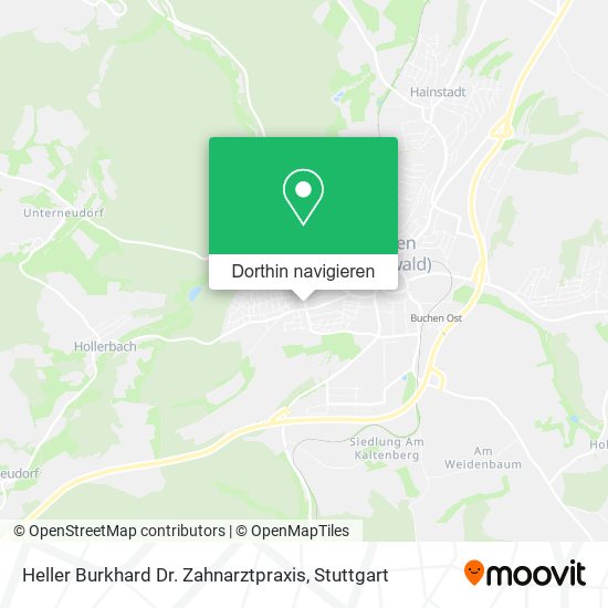 Heller Burkhard Dr. Zahnarztpraxis Karte
