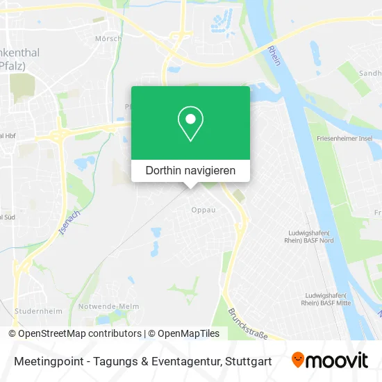 Meetingpoint - Tagungs & Eventagentur Karte