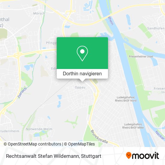 Rechtsanwalt Stefan Wildemann Karte