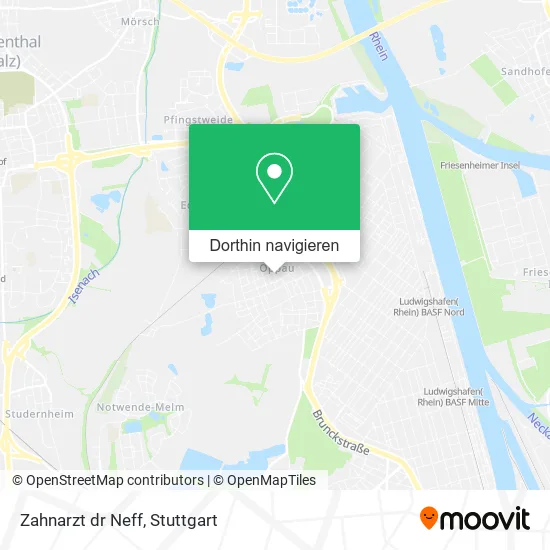 Zahnarzt dr Neff Karte