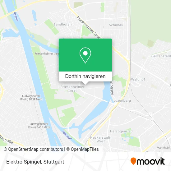 Elektro Spingel Karte