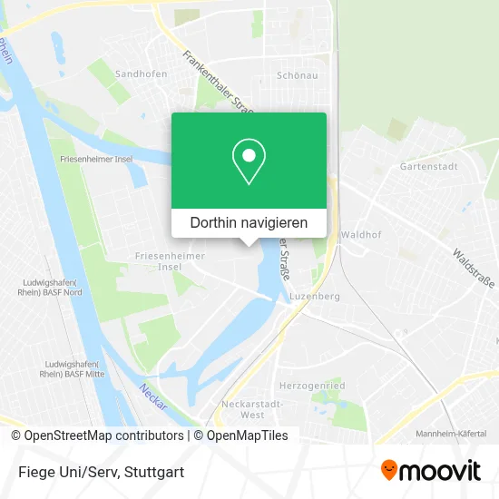 Fiege Uni/Serv Karte