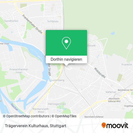 Trägerverein Kulturhaus Karte