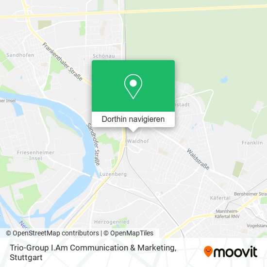 Trio-Group I.Am Communication & Marketing Karte