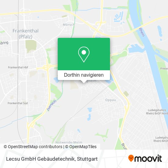Lecsu GmbH Gebäudetechnik Karte