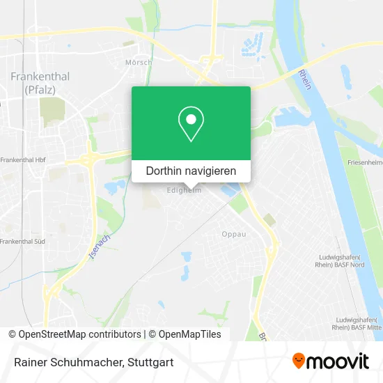 Rainer Schuhmacher Karte