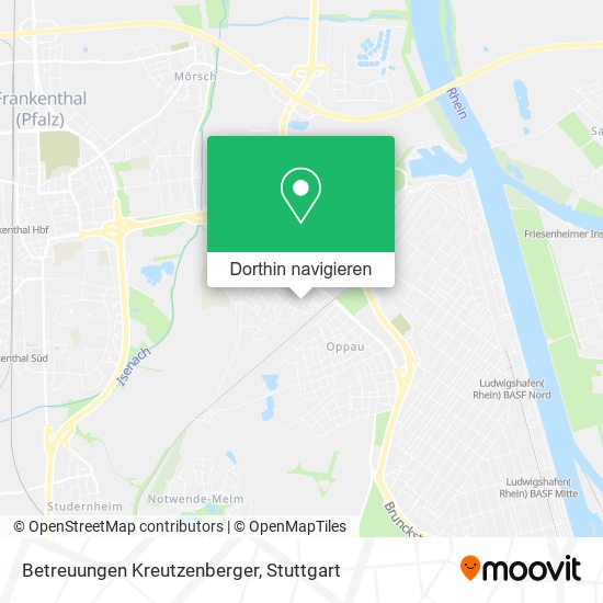 Betreuungen Kreutzenberger Karte