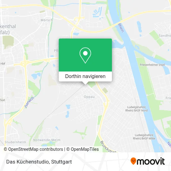 Das Küchenstudio Karte