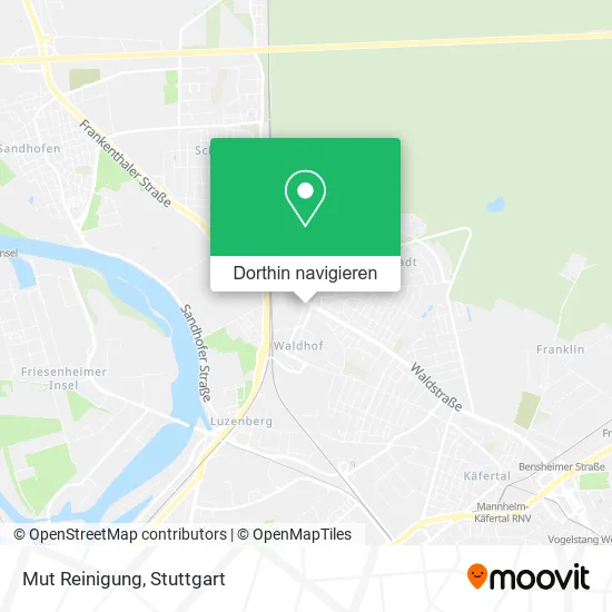 Mut Reinigung Karte