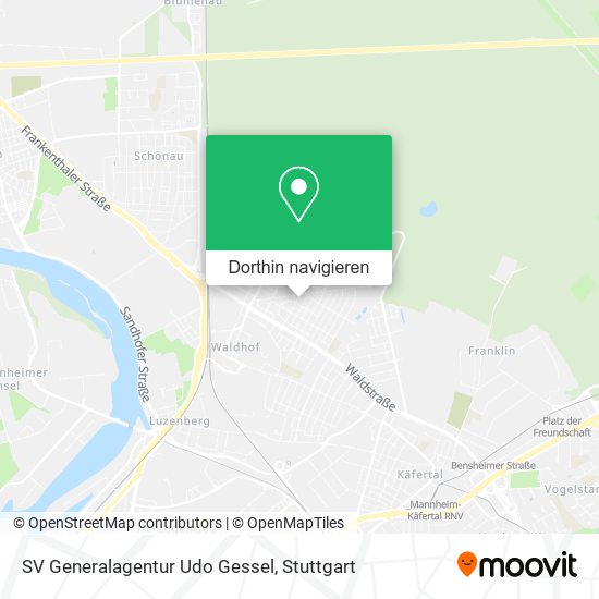 SV Generalagentur Udo Gessel Karte