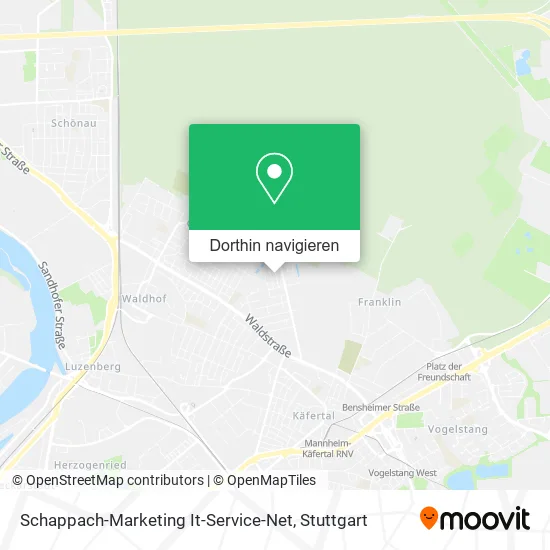 Schappach-Marketing It-Service-Net Karte