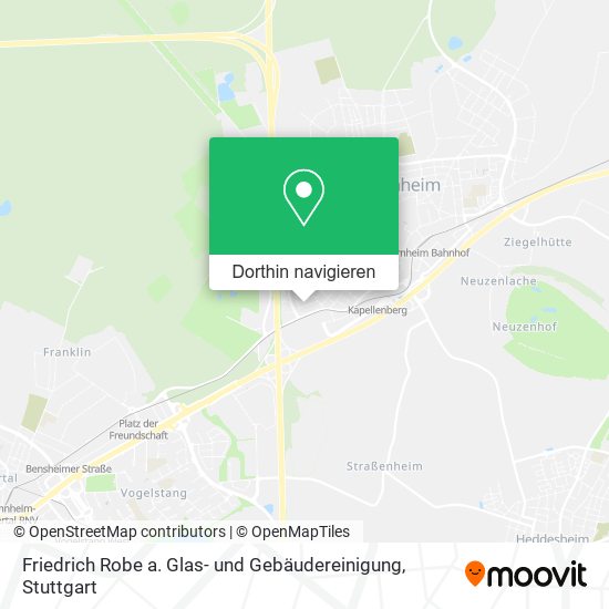 Friedrich Robe a. Glas- und Gebäudereinigung Karte