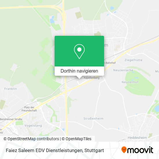 Faiez Saleem EDV Dienstleistungen Karte