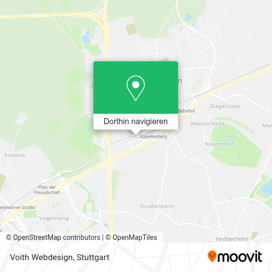 Voith Webdesign Karte