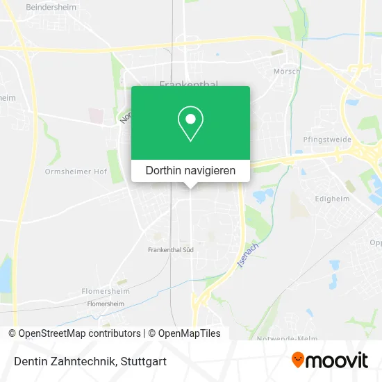 Dentin Zahntechnik Karte