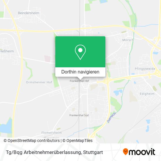 Tg/Bqg Arbeitnehmerüberlassung Karte