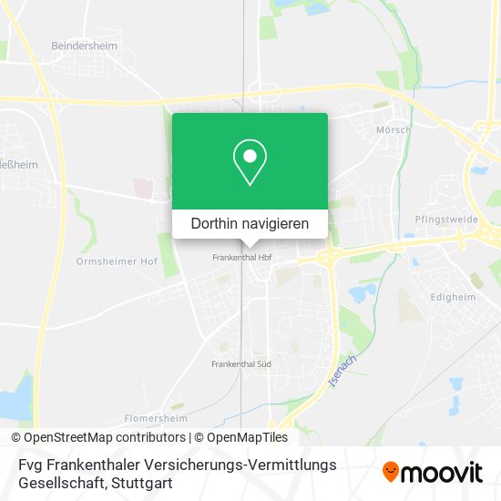 Fvg Frankenthaler Versicherungs-Vermittlungs Gesellschaft Karte