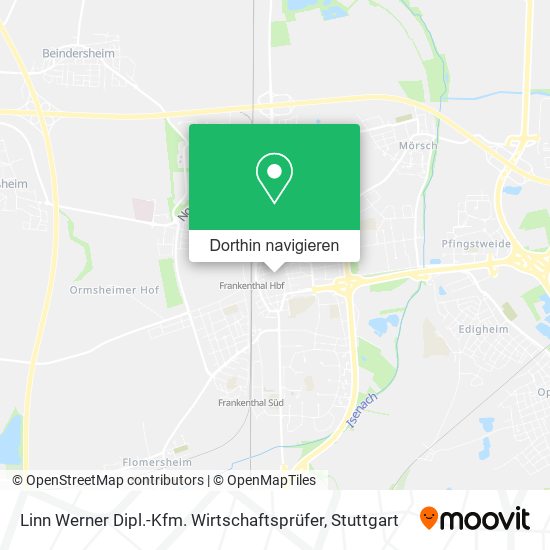 Linn Werner Dipl.-Kfm. Wirtschaftsprüfer Karte