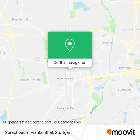Sprachbaum Frankenthal Karte