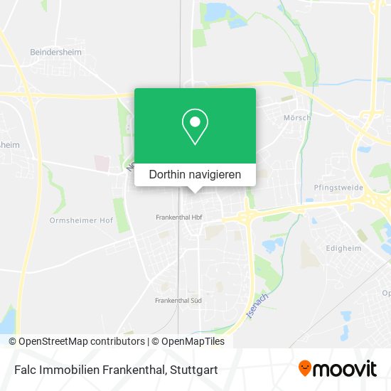 Falc Immobilien Frankenthal Karte