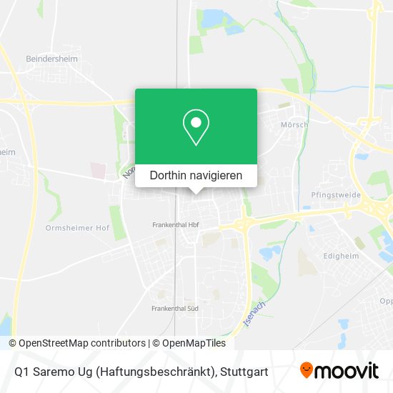 Q1 Saremo Ug (Haftungsbeschränkt) Karte