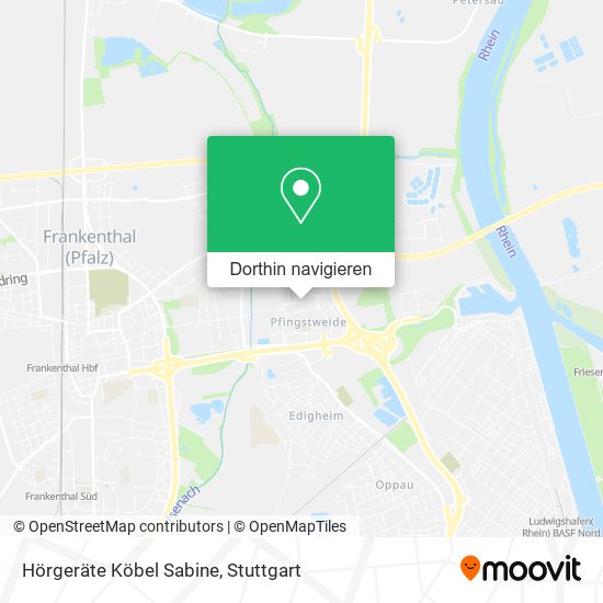 Hörgeräte Köbel Sabine Karte