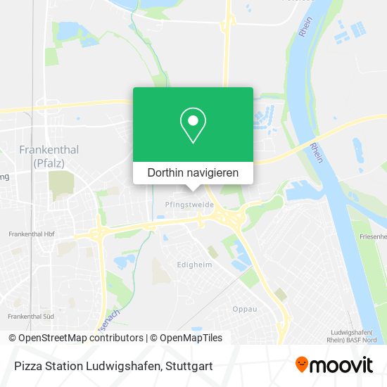 Pizza Station Ludwigshafen Karte