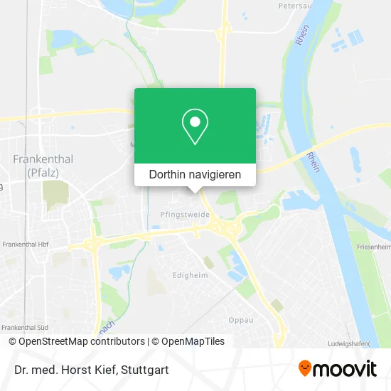 Dr. med. Horst Kief Karte