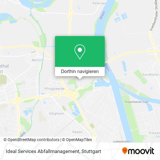 Ideal Services Abfallmanagement Karte