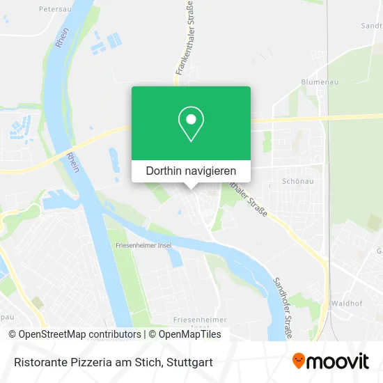 Ristorante Pizzeria am Stich Karte