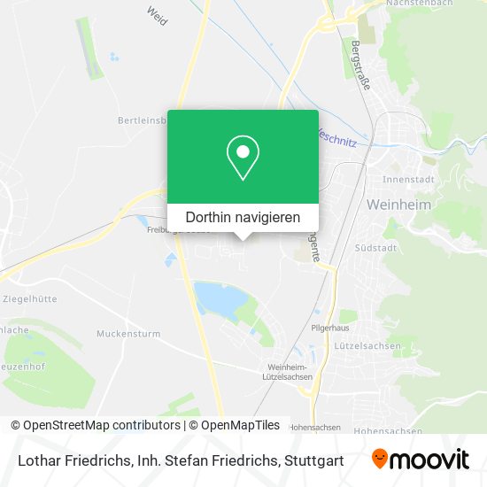 Lothar Friedrichs, Inh. Stefan Friedrichs Karte