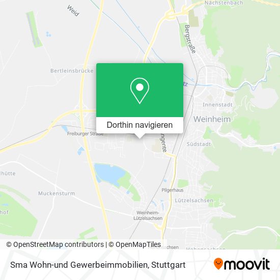 Sma Wohn-und Gewerbeimmobilien Karte