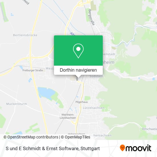 S und E Schmidt & Ernst Software Karte