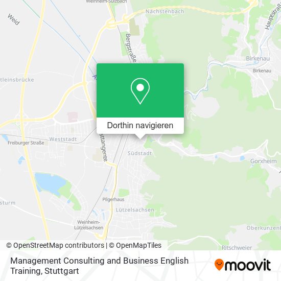 Management Consulting and Business English Training Karte