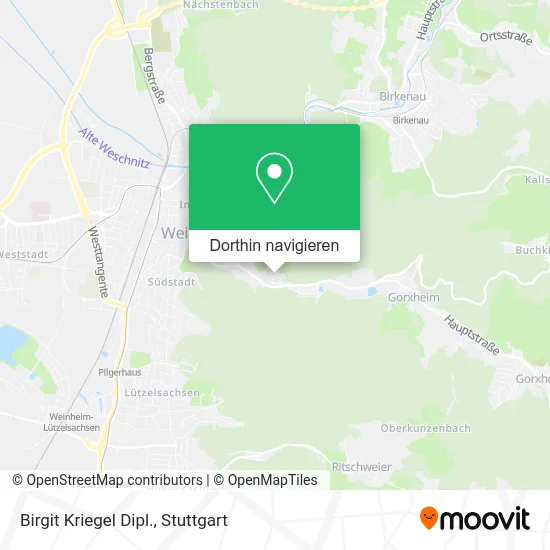 Birgit Kriegel Dipl. Karte