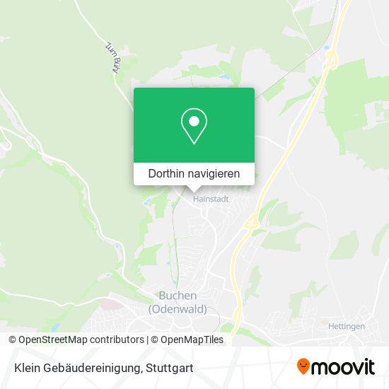 Klein Gebäudereinigung Karte