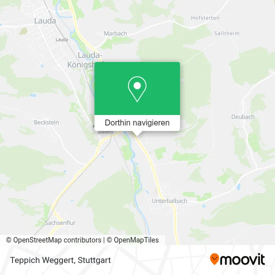 Teppich Weggert Karte