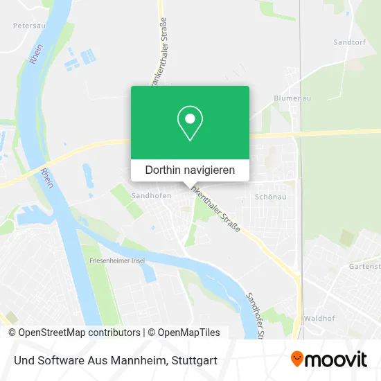 Und Software Aus Mannheim Karte