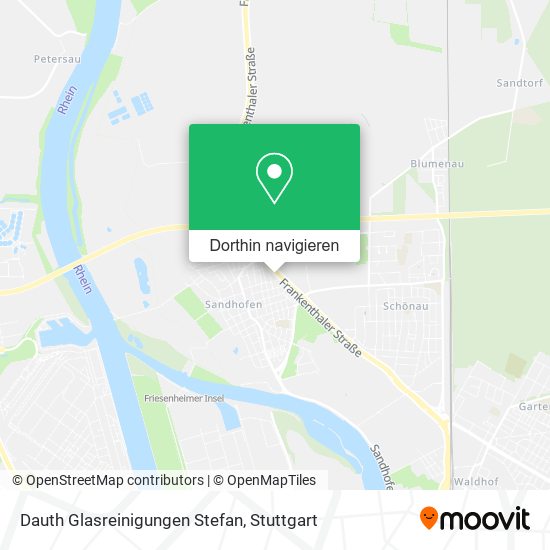 Dauth Glasreinigungen Stefan Karte