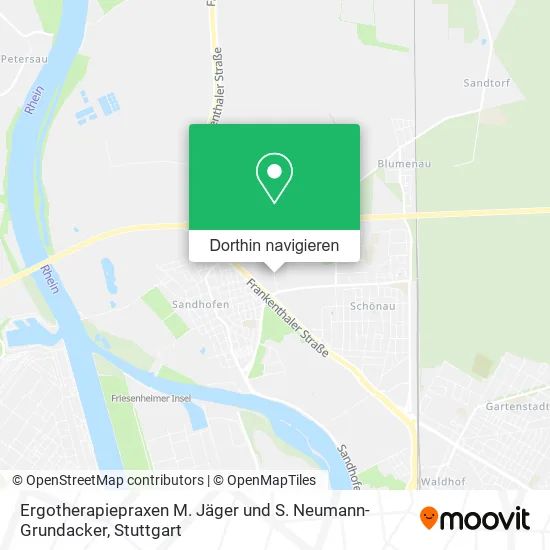 Ergotherapiepraxen M. Jäger und S. Neumann-Grundacker Karte