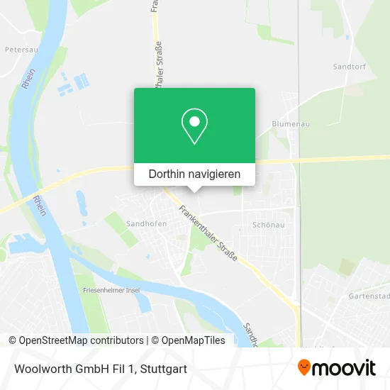 Woolworth GmbH Fil 1 Karte