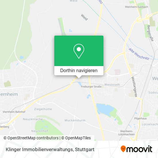 Klinger Immobilienverwaltungs Karte