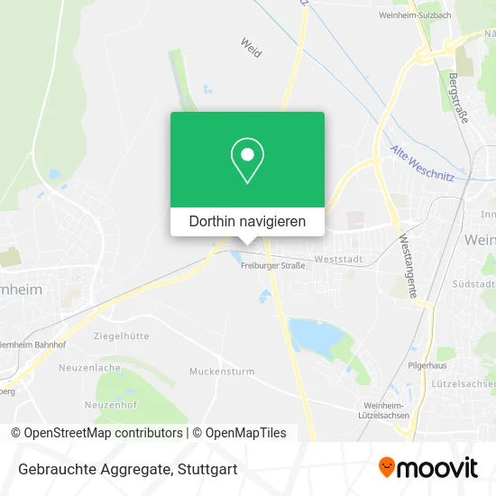 Gebrauchte Aggregate Karte