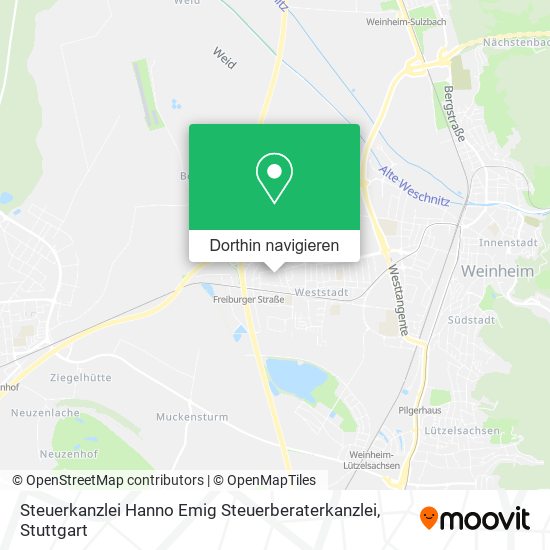 Steuerkanzlei Hanno Emig Steuerberaterkanzlei Karte