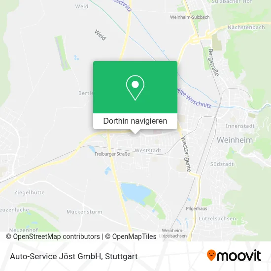 Auto-Service Jöst GmbH Karte