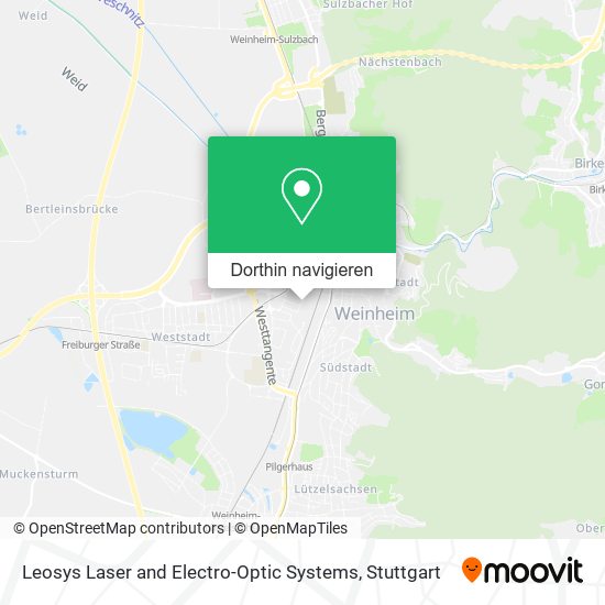 Leosys Laser and Electro-Optic Systems Karte