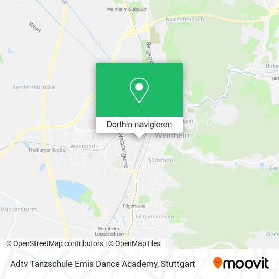 Adtv Tanzschule Emis Dance Academy Karte