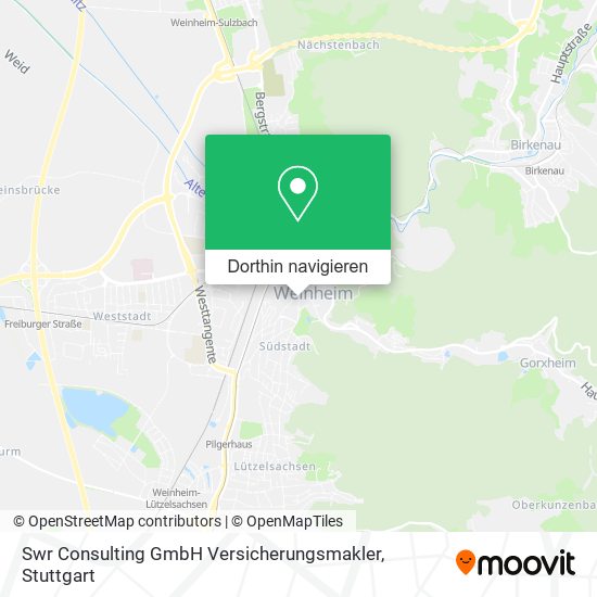Swr Consulting GmbH Versicherungsmakler Karte