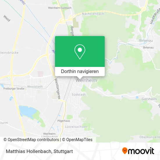 Matthias Hollenbach Karte