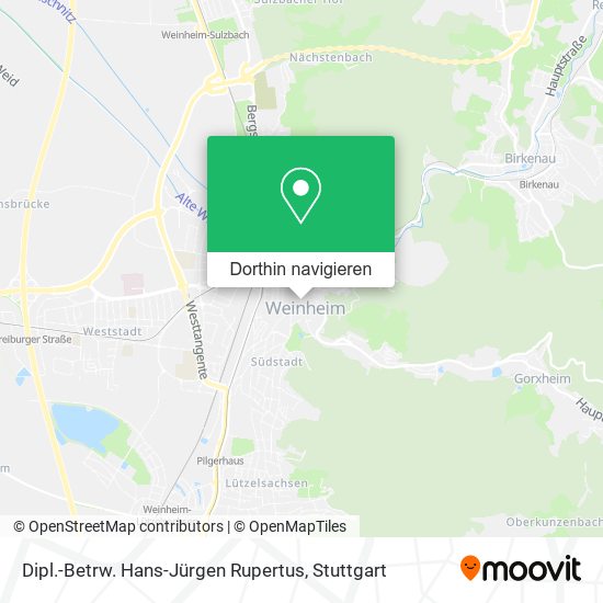 Dipl.-Betrw. Hans-Jürgen Rupertus Karte